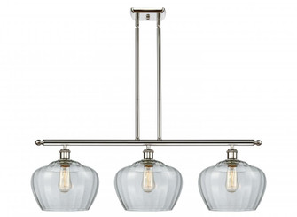 Fenton - 3 Light - 38 inch - Polished Nickel - Stem hung - Island Light (3442|516-3I-PN-G92-L)