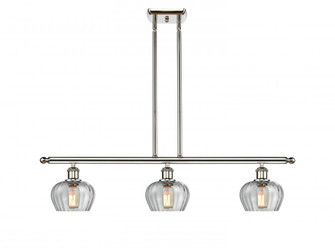 Fenton - 3 Light - 36 inch - Polished Nickel - Cord hung - Island Light (3442|516-3I-PN-G92-LED)