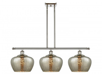 Fenton - 3 Light - 38 inch - Polished Nickel - Stem hung - Island Light (3442|516-3I-PN-G96-L-LED)