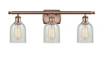 Caledonia - 3 Light - 25 inch - Antique Copper - Bath Vanity Light (3442|516-3W-AC-G2511-LED)