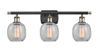 Belfast - 3 Light - 26 inch - Black Antique Brass - Bath Vanity Light (3442|516-3W-BAB-G105-LED)