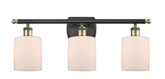 Cobbleskill - 3 Light - 25 inch - Black Antique Brass - Bath Vanity Light (3442|516-3W-BAB-G111)