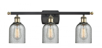 Caledonia - 3 Light - 25 inch - Black Antique Brass - Bath Vanity Light (3442|516-3W-BAB-G257-LED)