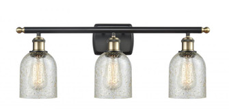 Caledonia - 3 Light - 25 inch - Black Antique Brass - Bath Vanity Light (3442|516-3W-BAB-G259-LED)
