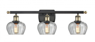 Fenton - 3 Light - 27 inch - Black Antique Brass - Bath Vanity Light (3442|516-3W-BAB-G92)
