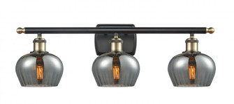 Fenton - 3 Light - 27 inch - Black Antique Brass - Bath Vanity Light (3442|516-3W-BAB-G93)
