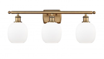 Belfast - 3 Light - 26 inch - Brushed Brass - Bath Vanity Light (3442|516-3W-BB-G101-LED)