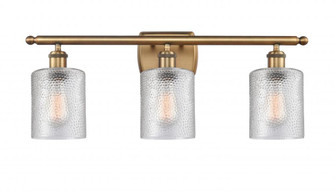 Cobbleskill - 3 Light - 25 inch - Brushed Brass - Bath Vanity Light (3442|516-3W-BB-G112-LED)