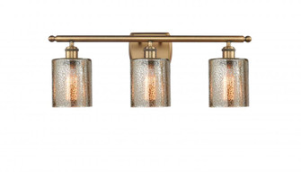 Cobbleskill - 3 Light - 25 inch - Brushed Brass - Bath Vanity Light (3442|516-3W-BB-G116)