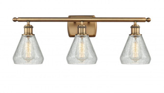 Conesus - 3 Light - 26 inch - Brushed Brass - Bath Vanity Light (3442|516-3W-BB-G275)