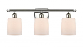 Cobbleskill - 3 Light - 25 inch - Polished Nickel - Bath Vanity Light (3442|516-3W-PN-G111)