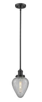 Geneseo - 1 Light - 7 inch - Oil Rubbed Bronze - Stem Hung - Mini Pendant (3442|201S-OB-G165-LED)