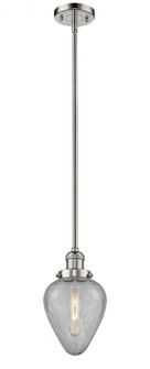 Geneseo - 1 Light - 7 inch - Polished Nickel - Stem Hung - Mini Pendant (3442|201S-PN-G165-LED)