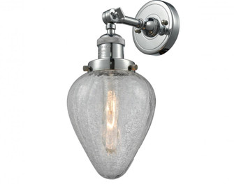 Geneseo - 1 Light - 7 inch - Polished Chrome - Adjustable Sconce (3442|203-PC-G165-LED)