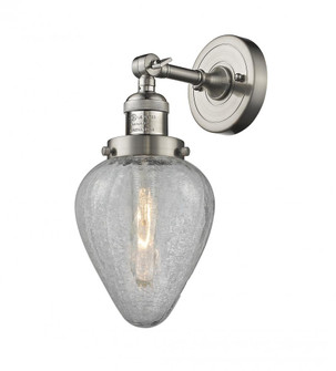 Geneseo - 1 Light - 7 inch - Brushed Satin Nickel - Adjustable Sconce (3442|203-SN-G165-LED)