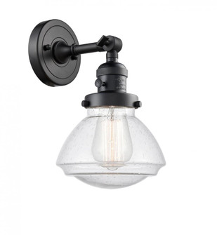 Olean - 1 Light - 7 inch - Matte Black - Adjustable Sconce (3442|203SW-BK-G324)
