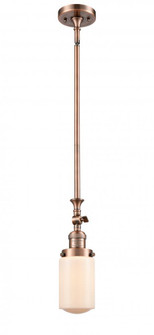 Dover - 1 Light - 5 inch - Antique Copper - Stem Hung - Adjustable Mini Pendant (3442|206-AC-G311-LED)