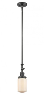 Dover - 1 Light - 5 inch - Oil Rubbed Bronze - Stem Hung - Adjustable Mini Pendant (3442|206-OB-G311-LED)