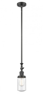Dover - 1 Light - 5 inch - Oil Rubbed Bronze - Stem Hung - Adjustable Mini Pendant (3442|206-OB-G314-LED)