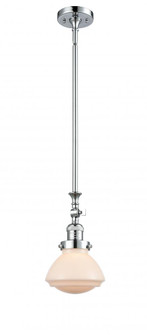 Olean - 1 Light - 7 inch - Polished Chrome - Stem Hung - Adjustable Mini Pendant (3442|206-PC-G321)