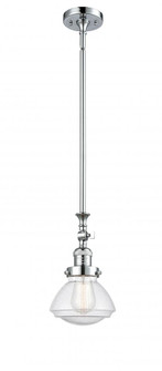 Olean - 1 Light - 7 inch - Polished Chrome - Stem Hung - Adjustable Mini Pendant (3442|206-PC-G324)