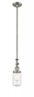 Dover - 1 Light - 5 inch - Brushed Satin Nickel - Stem Hung - Adjustable Mini Pendant (3442|206-SN-G314)