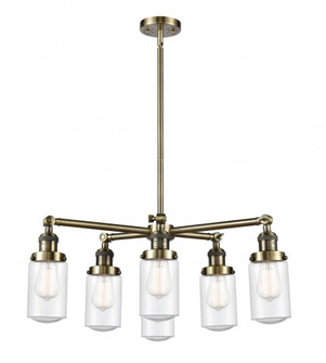 Dover 6 Light Chandelier (3442|207-6CR-AB-G314)