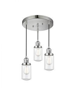 Dover 3 Light Multi-Pendant (3442|211/3-PN-G312)
