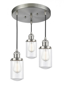Dover 3 Light Multi-Pendant (3442|211/3-SN-G314)