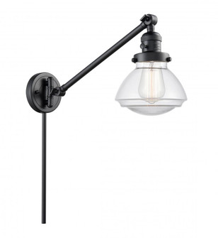 Olean - 1 Light - 9 inch - Matte Black -Adjustable Swing Arm (3442|237-BK-G322)