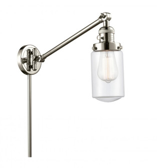 Dover - 1 Light - 5 inch - Polished Nickel -Adjustable Swing Arm (3442|237-PN-G312)