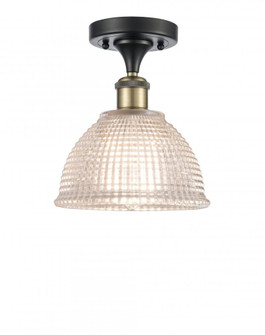 Arietta - 1 Light - 8 inch - Black Antique Brass - Semi-Flush Mount (3442|516-1C-BAB-G422)