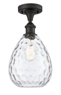 Waverly - 1 Light - 8 inch - Oil Rubbed Bronze - Semi-Flush Mount (3442|516-1C-OB-G372-LED)