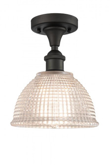 Arietta - 1 Light - 8 inch - Oil Rubbed Bronze - Semi-Flush Mount (3442|516-1C-OB-G422-LED)