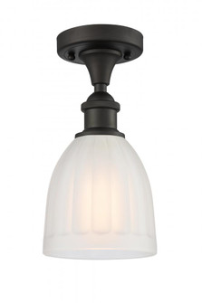 Brookfield - 1 Light - 6 inch - Oil Rubbed Bronze - Semi-Flush Mount (3442|516-1C-OB-G441-LED)