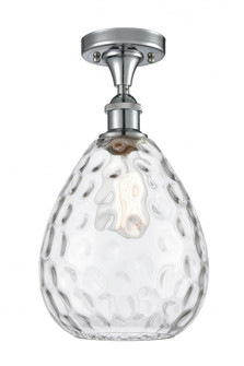 Waverly - 1 Light - 8 inch - Polished Chrome - Semi-Flush Mount (3442|516-1C-PC-G372)
