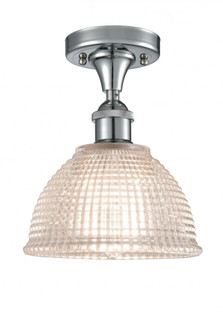 Arietta - 1 Light - 8 inch - Polished Chrome - Semi-Flush Mount (3442|516-1C-PC-G422-LED)