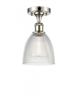 Castile - 1 Light - 6 inch - Polished Nickel - Semi-Flush Mount (3442|516-1C-PN-G382)