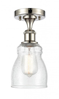 Ellery - 1 Light - 5 inch - Polished Nickel - Semi-Flush Mount (3442|516-1C-PN-G394)