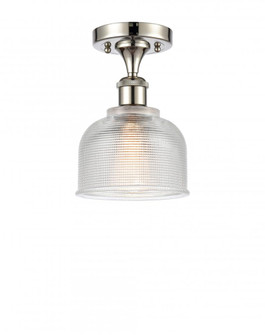 Dayton - 1 Light - 6 inch - Polished Nickel - Semi-Flush Mount (3442|516-1C-PN-G412)