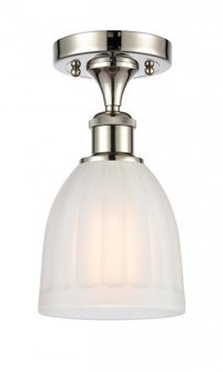 Brookfield - 1 Light - 6 inch - Polished Nickel - Semi-Flush Mount (3442|516-1C-PN-G441-LED)