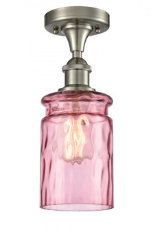 Candor 1 Light Semi-Flush Mount (3442|516-1C-SN-G352-LIL)