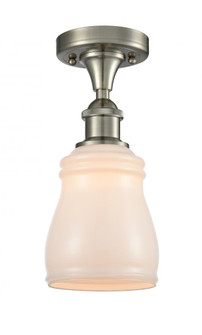 Ellery - 1 Light - 5 inch - Brushed Satin Nickel - Semi-Flush Mount (3442|516-1C-SN-G391-LED)