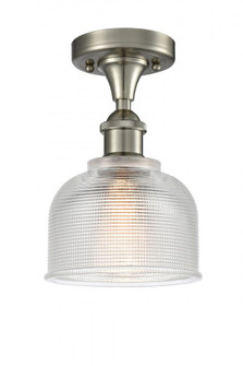 Dayton - 1 Light - 6 inch - Brushed Satin Nickel - Semi-Flush Mount (3442|516-1C-SN-G412)