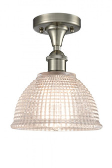 Arietta - 1 Light - 8 inch - Brushed Satin Nickel - Semi-Flush Mount (3442|516-1C-SN-G422)