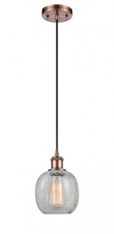 Belfast - 1 Light - 6 inch - Antique Copper - Cord hung - Mini Pendant (3442|516-1P-AC-G105-LED)