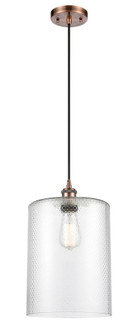 Cobbleskill - 1 Light - 9 inch - Antique Copper - Cord hung - Mini Pendant (3442|516-1P-AC-G112-L)