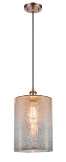Cobbleskill - 1 Light - 9 inch - Antique Copper - Cord hung - Mini Pendant (3442|516-1P-AC-G116-L)