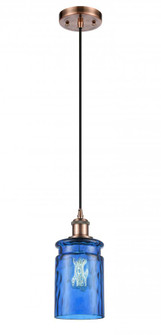 Candor 1 Light Mini Pendant (3442|516-1P-AC-G352-BL)