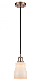 Ellery - 1 Light - 5 inch - Antique Copper - Cord hung - Mini Pendant (3442|516-1P-AC-G391)